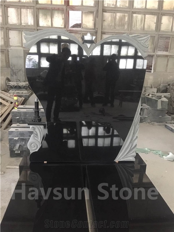 Star Of David Jewish Tombstones Double Monuments
