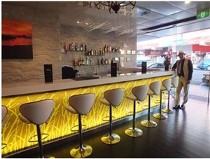 Free Standing Mordern Bar Counter Juice Stone Bar Counter for Sale
