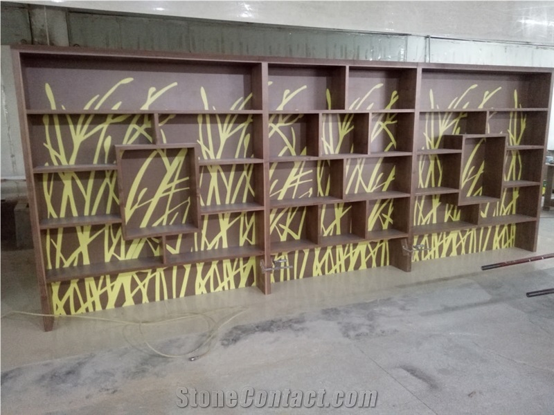 Free Standing Mordern Bar Counter Juice Stone Bar Counter for Sale