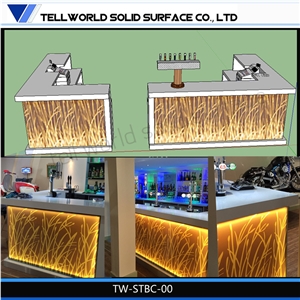 Nightclub Bar Counter Design Led Bar Counter
