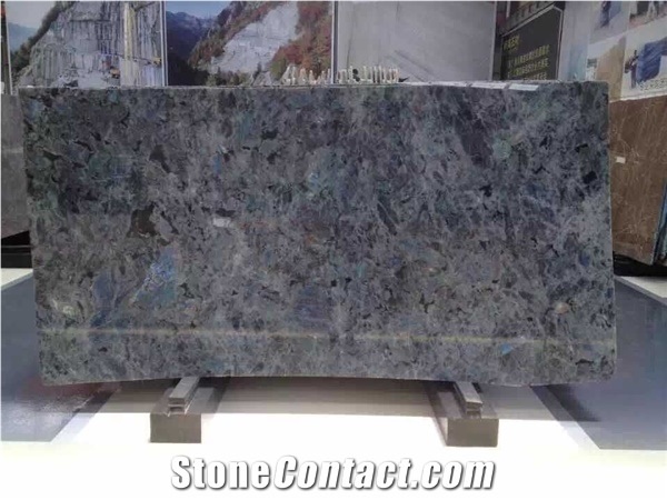 Blue Jade Granite Slabs&Tiles,Polished Blue Granite Wall&Floor Covering Tiles,Labradorite Blue Granite Wall Claddings, Lemurian Blue for Countertops&Staircase, Blue Green Slab,Tsoa Pearl Slabs
