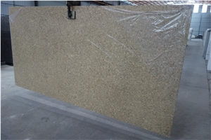 Good Quality Customized Yellow Quartz Stone with Crystal for Sale