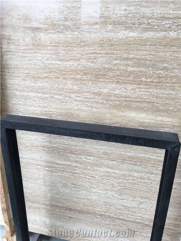 Kayseri Light Travertine Slabs & Tiles, Turkey Beige Travertine