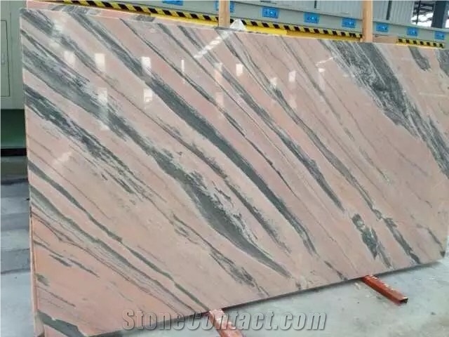 Leonardo Da Vinci Marble Slabs, Indonesia Pink Marble