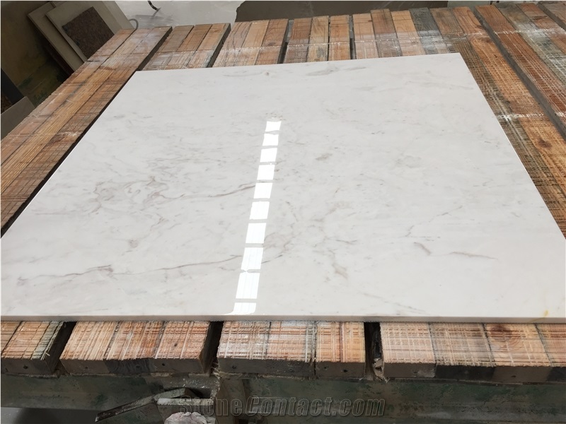 Piges Drama White Marble Slabs & Tiles