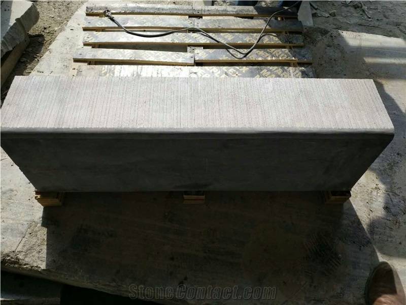 Rough Polished Blue Limestone Kerbs,Curbs,Side Stone