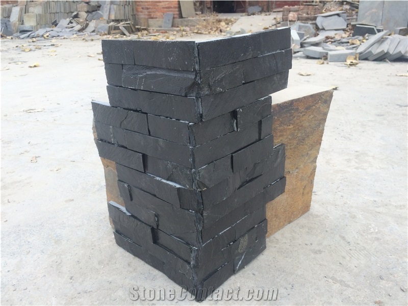 Black Slate Corner/Black Slate/China Black Slate Corner/Pure Black Corner/Corner