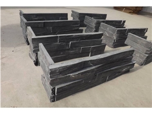 Black Slate Ledge Stone/Culture Stone Wall Cladding/Ledge Stone/Feature Wall/Stone Wall Decor