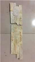 Newshape Stone/Yellow Quartzite/Yellow Quartzite Panel/Beige Quartzite/Beige Quartzite Panel/Quartzite Panel/Yellow Quartzite Wall Cladding/Beige Quartzite Wall Ledge Stone/Culture Stone/Wall Cladding