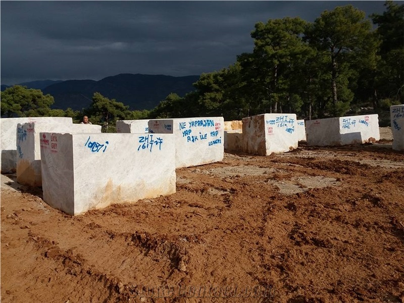 Likya Grey - Likya Fume Marble Blocks
