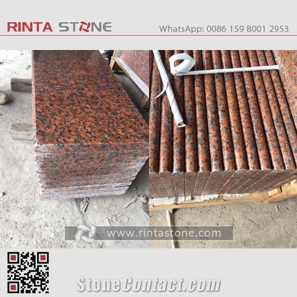 G562 Granite,Maple Red Granite,G562 Stair,G562 Step,Red Granite Stair,Maple Red Step,Red Granite Riser,Stone Stair,Granite Step,G562 Granite Stairs,G562 Granite Stepcase,Stone Stair Riser,Stone Stairs