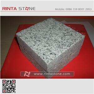 G603 Cobble Stone Grey Granite Paving Stone Outside Pavings Cobble Stone Cube Stone Floor Covering Walkway Pavers Natural Stone Pavers China Grey Stone Cubestone New G603