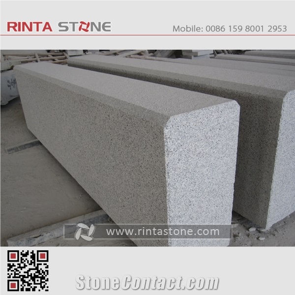G603 G3503 Granite Kerbstone New Bianco Gamma, Bianco Crystal White Granite,Royal White Granite,Light Grey Granite Padang White