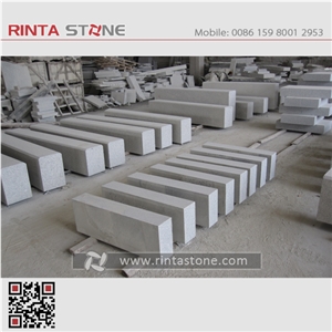 G603 G3503 Granite Kerbstone New Bianco Gamma, Bianco Crystal White Granite,Royal White Granite,Light Grey Granite Padang White