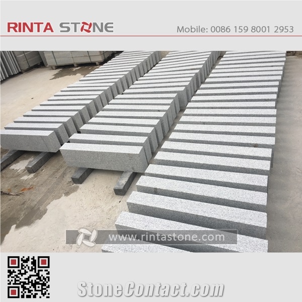 G603 G3503 Granite Kerbstone New Bianco Gamma, Bianco Crystal White Granite,Royal White Granite,Light Grey Granite Padang White