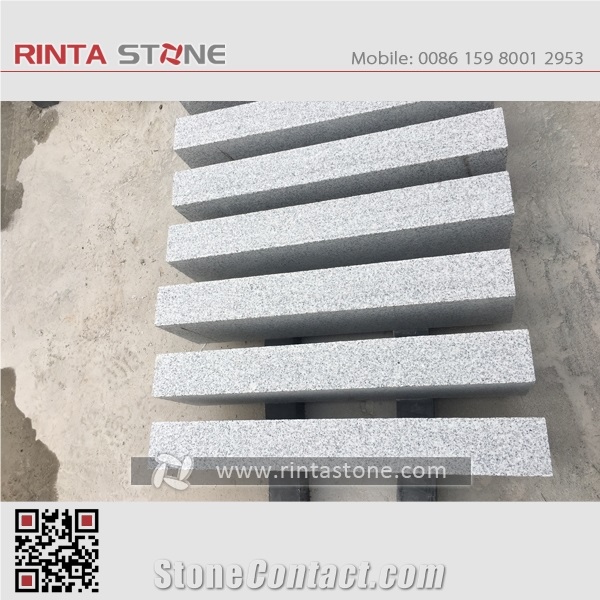 G603 G3503 Granite Kerbstone New Bianco Gamma, Bianco Crystal White Granite,Royal White Granite,Light Grey Granite Padang White