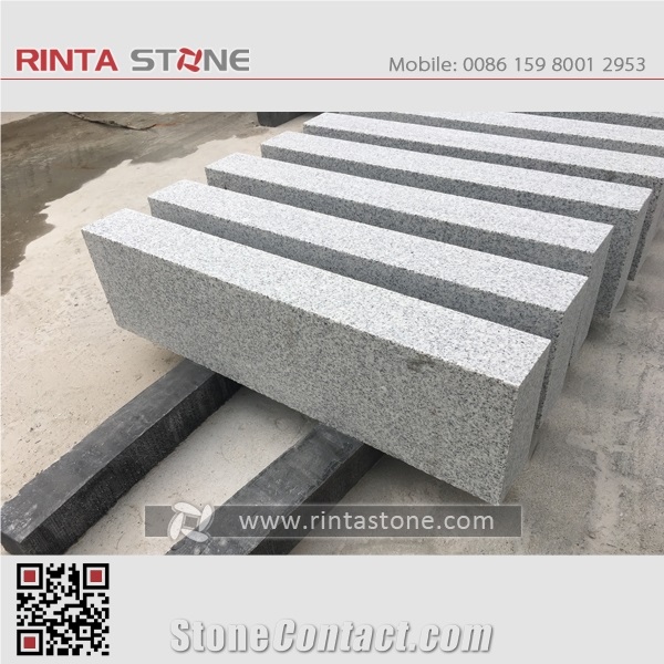 G603 G3503 Granite Kerbstone New Bianco Gamma, Bianco Crystal White Granite,Royal White Granite,Light Grey Granite Padang White