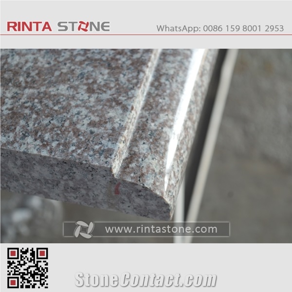 G664 Tombstone Headstone Cherry Brown Granite Monument Western Style Monuments Gravestone Engraved Headstones Custom Tombstone G664 Upright Headstone Cemetery Tombstones Luoyuan Red Granite Tombstone