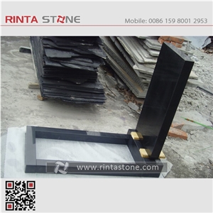 Shanxi Absolute Pure Black Granite Stone China Hebei Black Super Beiyue Nero Assoluto Galaxy Star Sesame Taibai Dark Superme Monument & Tombstone