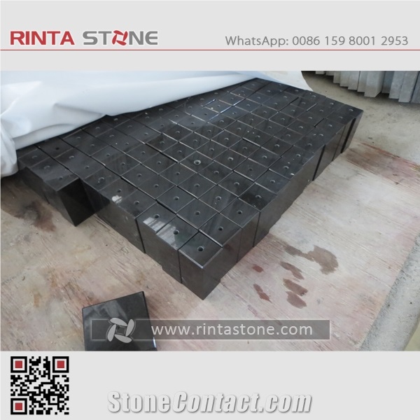 Shanxi Absolute Pure Black Granite Stone China Hebei Black Super Beiyue Nero Assoluto Galaxy Star Sesame Taibai Dark Superme Monument & Tombstone