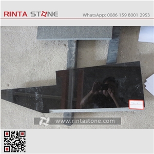 Shanxi Absolute Pure Black Granite Stone China Hebei Black Super Beiyue Nero Assoluto Galaxy Star Sesame Taibai Dark Superme Monument & Tombstone