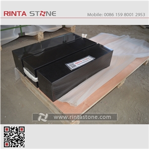 Shanxi Black Granite Absolute Black Stone China Pure Black Granite Dark Sesame Hebei Black Super Black Granite Mongolia Mongo Stone Beiyue Black Monument & Tombstone