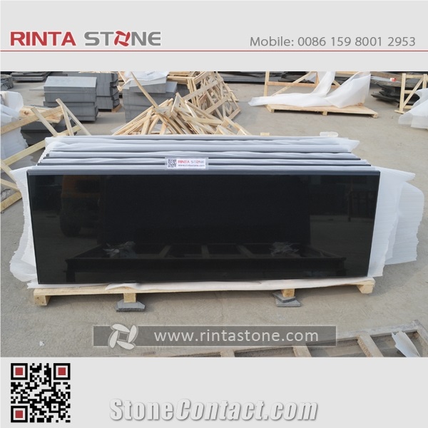 Shanxi Black Granite Absolute Black Stone China Pure Black Granite Dark Sesame Hebei Black Super Black Granite Mongolia Mongo Stone Beiyue Black Monument & Tombstone