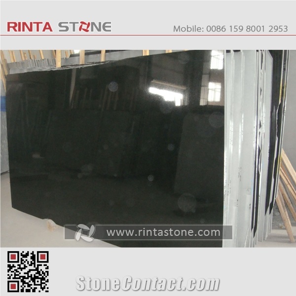 Shanxi Black Granite Absolute Black Stone China Pure Black Granite Dark Sesame Hebei Black Super Black Granite Mongolia Mongo Stone Beiyue Black Monument & Tombstone