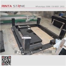 Shanxi Black Granite Tombstone Gravestone,Shanxi Black Monuments,Pure Black Stone Custom Monumnets,Absoulute Black Granite Headstone Western Style Monuments Tombstones Diamond Black Engraved Tombstone