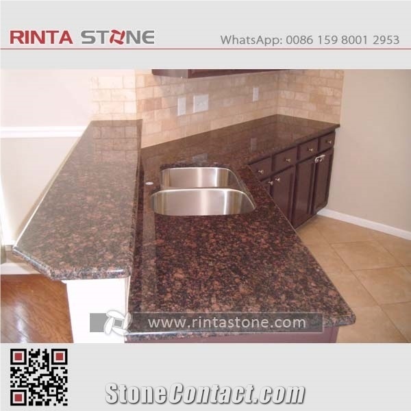 Tan Brown Granite Countertop Kitchen Top ,Indian Brown Granite Bar Top,Brown Stone Custom Countertop Kitchen Solid Surface Top Worktop Countertop,Tan Brown Counter