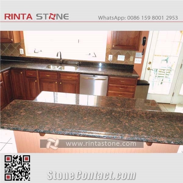 Tan Brown Granite Countertop Kitchen Top ,Indian Brown Granite Bar Top,Brown Stone Custom Countertop Kitchen Solid Surface Top Worktop Countertop,Tan Brown Counter