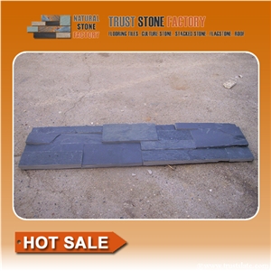 Black Slate Cultured Stone for Wall Decorating Black Slate Cultured Stone for Wall Decorating