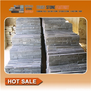 Black Slate Ledge Stone Cultured Stone