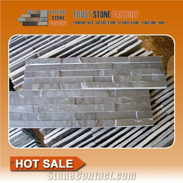 Black Slate Ledge Stone Cultured Stone