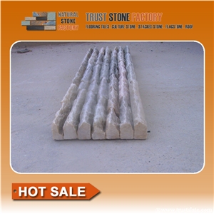 Chinese Popular Cheap Grey Cultural Split Face Quartzite Tile, Culture/Corner/ Ledge Stone Wall Cladding Decor, Exterior Natural Building Stone Wall Garden Decoration