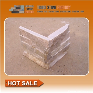 Light Grey Corner/Gray Quartzite Corner/Gray Quartzite Panel Corner/Corner/Culture Stone Corner