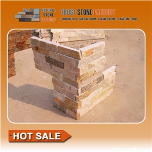 Mixed Color Quartzite Stone Corner,Ledger Stone Corner, Ledged Stone Siding,Ledge Stone Facade,Ledge Stacked Stone Veneer,Ledge Stone Panels,Ledge Wall Cladding