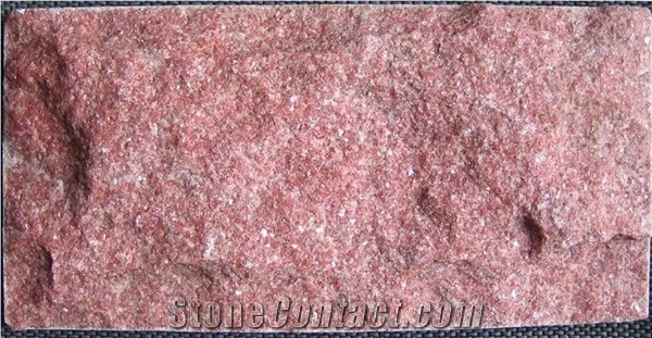 China Red Quartzite Culture Stone, Quartzite Wall Cladding, Quartzite Wall Decoration, Ledge Stone