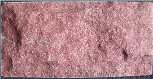 China Red Quartzite Culture Stone, Quartzite Wall Cladding, Quartzite Wall Decoration, Ledge Stone