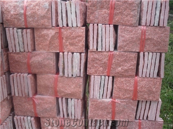 China Red Quartzite Culture Stone, Quartzite Wall Cladding, Quartzite Wall Decoration, Ledge Stone