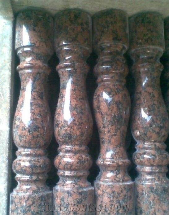 Building Stone,Granite Railings,Red Balustrades