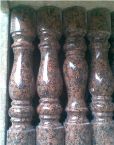 Building Stone,Granite Railings,Red Balustrades