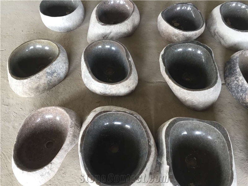 River Basin,River Stone Sink,Bathroom Sink