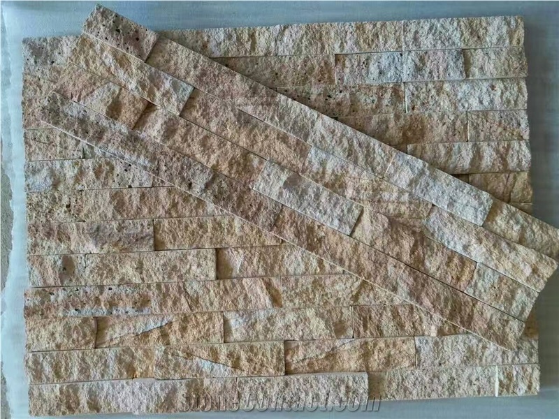 Yellow Slate Cultured Stone, Stacked Stone Veneer