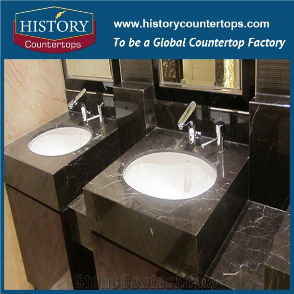 Popular Color and Best Quality & Hot Sale China Natural Stone, Solid Surface Building Material for Bathroom Countertops, Vanity Tops