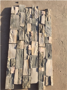 On Sale China Rusty Quartzite Cultured Stone, Wall Cladding, Stacked Stone Veneer, Corner Stone Clearance