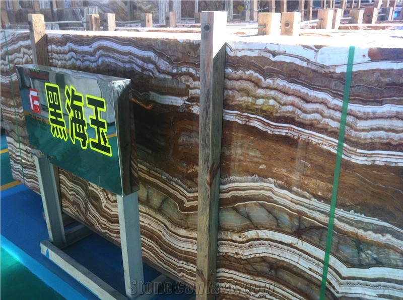 Black Jade Wall Stone Onyx for the Wholesale Price