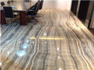 Chinese White Jade Onyx Ceramic Composite Tile