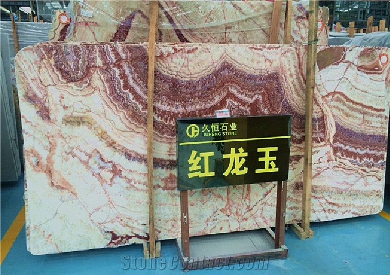 Hot Sale Red Dragon Onyx Block