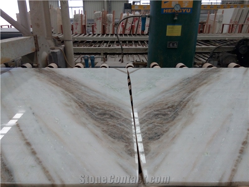 Italy High Sales Palissandro Classico White Marble for Building